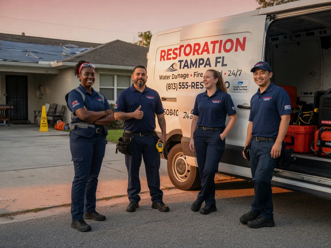 Water Damage Restoration company in Stem, NC